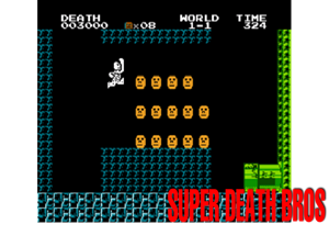 Super Death Bros (SMB1 Hack) [a1] Cover